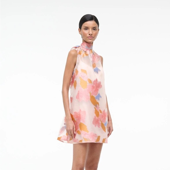 STAUD Dresses & Skirts - STAUD Albee Mini Dress Spring Day